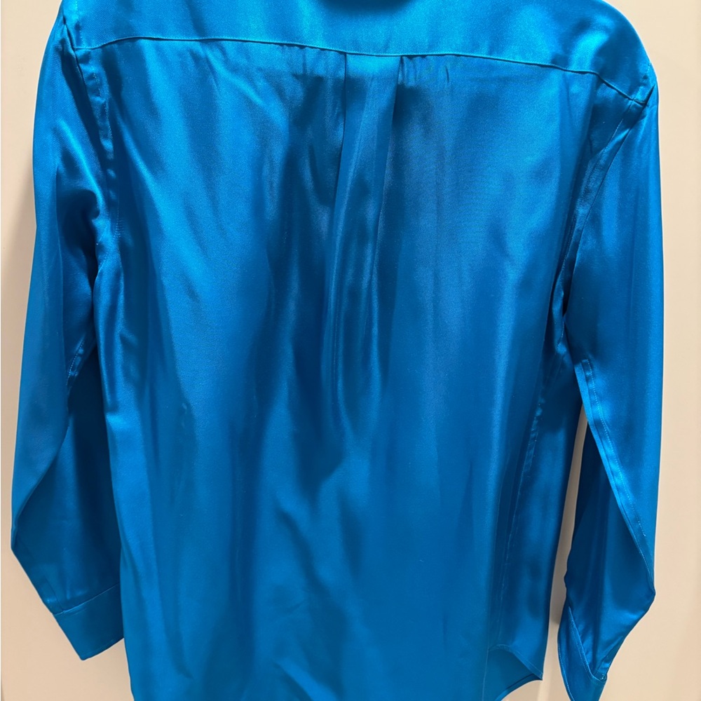 Ralph Lauren Vibrant Blue Dress Shirt - Picture 5 of 5